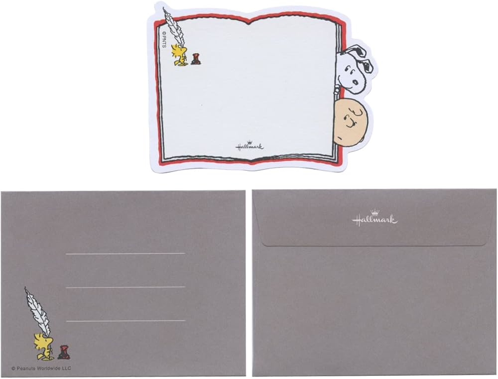 Amazon | スヌーピー ミニメッセージカードセット【ノートⅡ】多目的